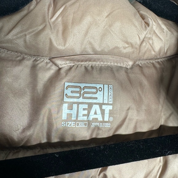 32 Degrees Warm Beige Puffer Jacket - Picture 3 of 4
